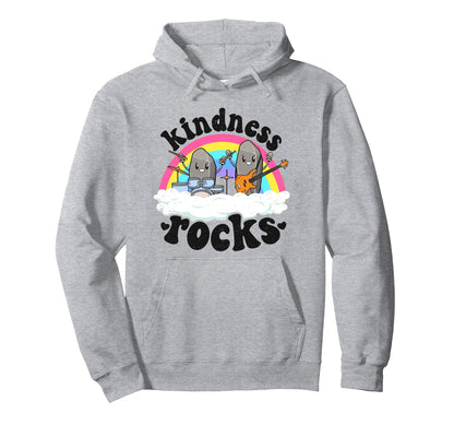 Anti Bullying Rainbow Hippie Music Hoodie - Custom Art Print Unisex - T-Shirt, Sweatshirt, Hoodie