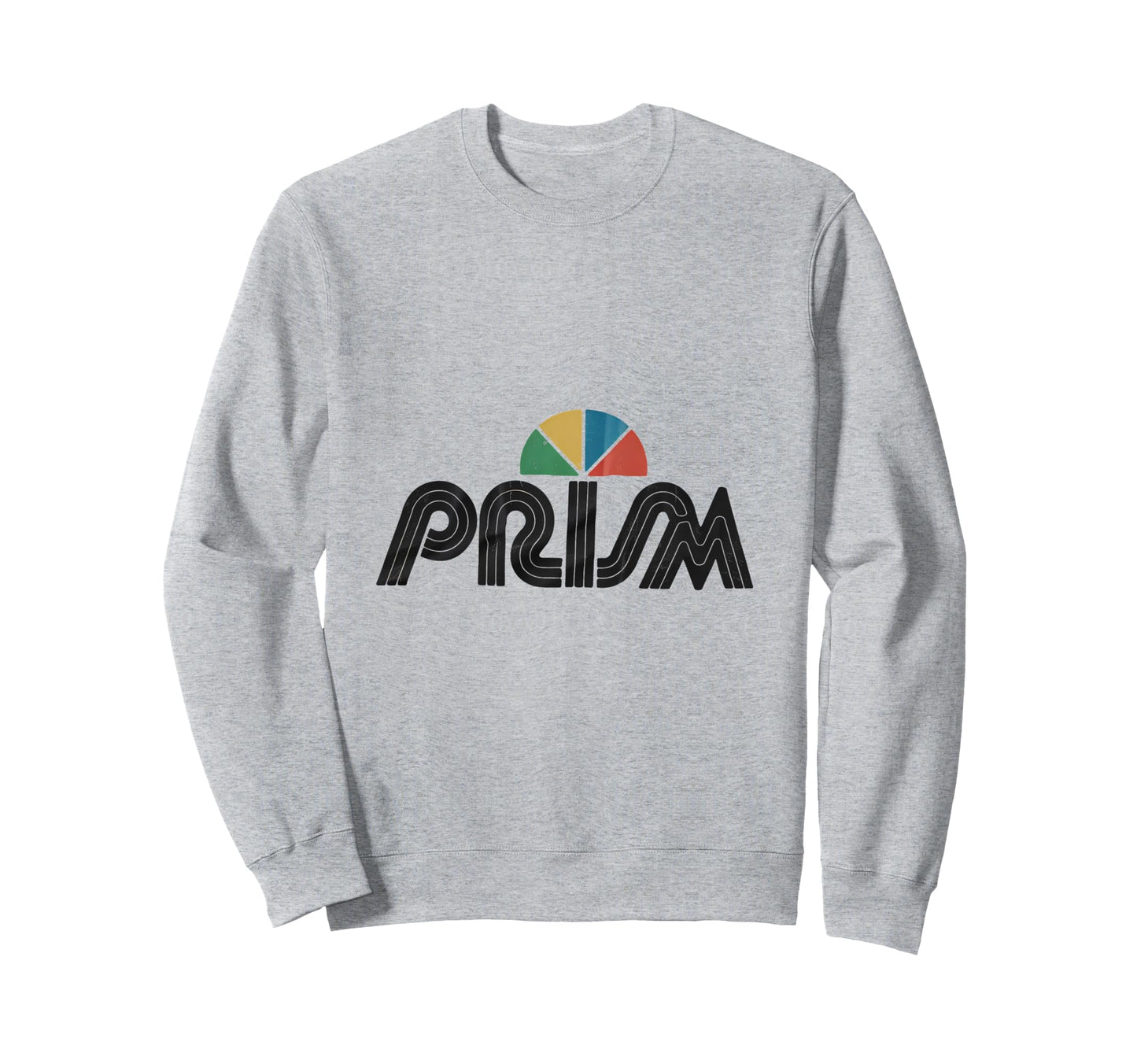 Prism Colorful Rainbow Sweatshirt - Trendy Graphic Men Women - T-Shirt, Sweatshirt, Hoodie