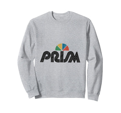 Prism Colorful Rainbow Sweatshirt - Trendy Graphic Men Women - T-Shirt, Sweatshirt, Hoodie