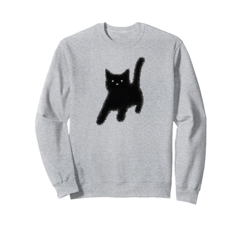 Y2K Cat Scary Back Tomcat 90S Sweatshirt - Fun Novelty Design Men Women - T-Shirt, Sweatshirt, Hoodie