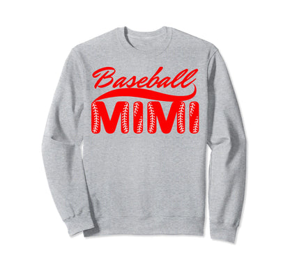 Baseball Mimi Family Matching Mimi Sweatshirt - Streetwear Style Men Women - T-Shirt, Sweatshirt, Hoodie