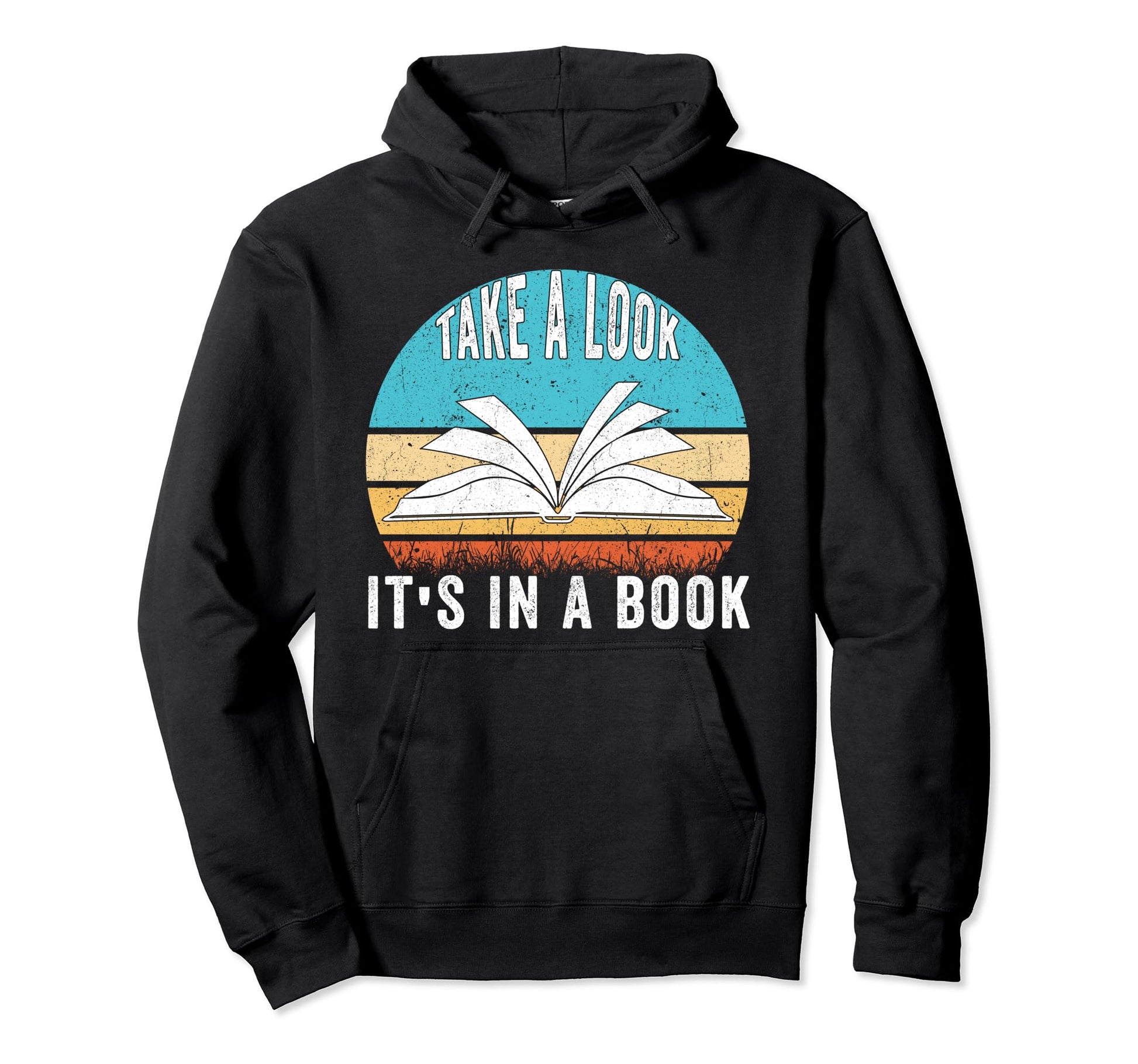 Take Its Book Lovers Rainbow Hoodie - Unique Graphic Unisex - T-Shirt, Sweatshirt, Hoodie