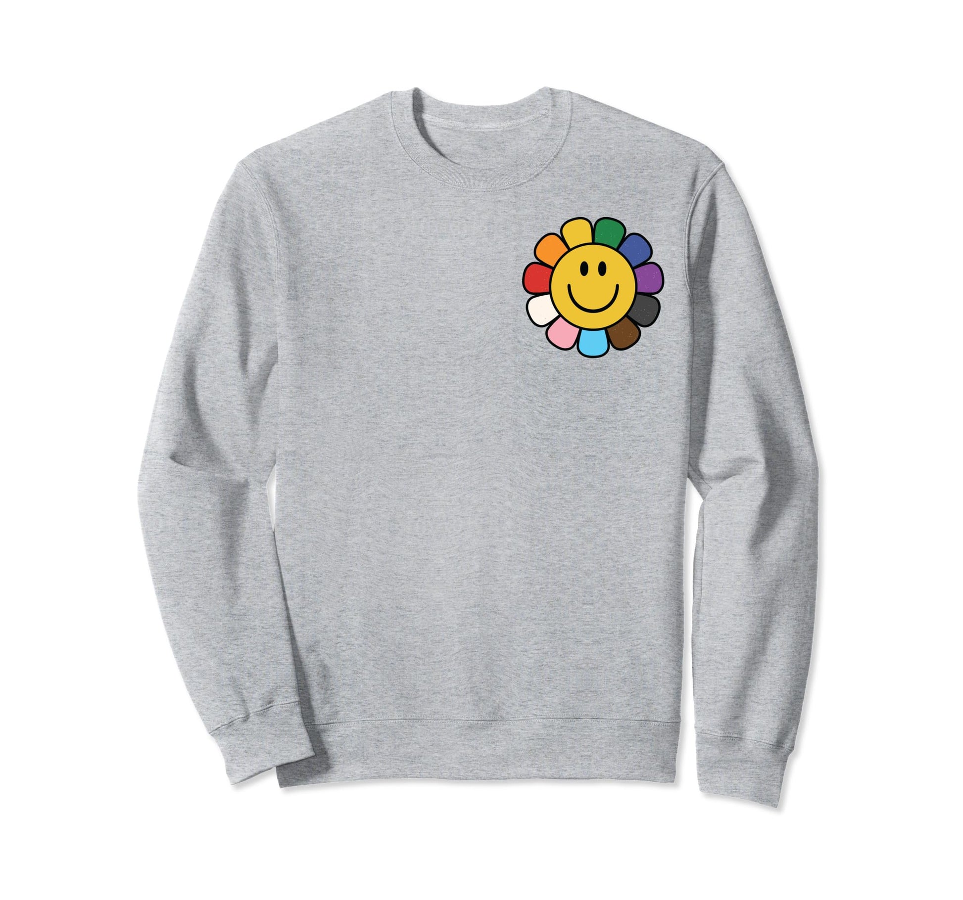 Subtle Pride Ally Lgbtq Trans Sweatshirt - Minimalist Print Men Women - T-Shirt, Sweatshirt, Hoodie