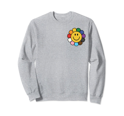 Subtle Pride Ally Lgbtq Trans Sweatshirt - Minimalist Print Men Women - T-Shirt, Sweatshirt, Hoodie