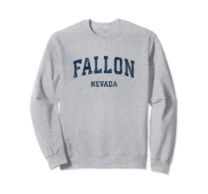 Fallon Nevada Nv Varsity Sports Sweatshirt - Streetwear Style for Adults - T-Shirt, Sweatshirt, Hoodie
