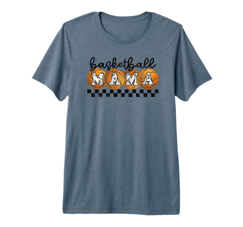 Basketball Mama Checkered Basketball T-Shirt - Casual Everyday Wear Unisex - T-Shirt, Sweatshirt, Hoodie