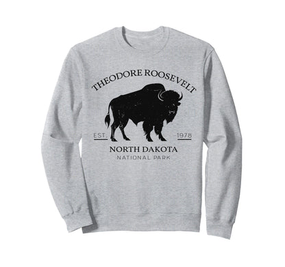 Us Theodore Roosevelt National Park Sweatshirt - Trendy Graphic Unisex - T-Shirt, Sweatshirt, Hoodie