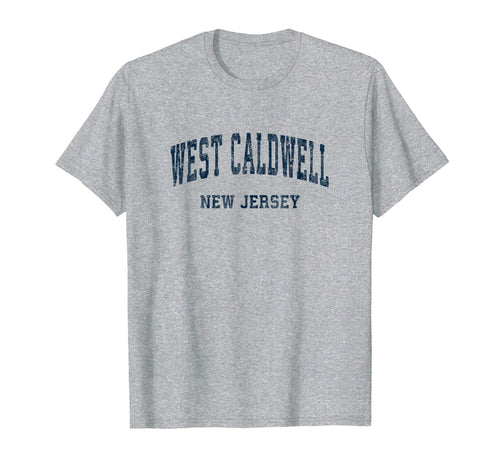 West Caldwell New Jersey Nj Varsity T-Shirt - Graphic Print for Adults - T-Shirt, Sweatshirt, Hoodie