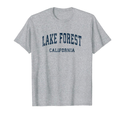Lake Forest California Ca Varsity T-Shirt - Aesthetic Graphic Unisex - T-Shirt, Sweatshirt, Hoodie