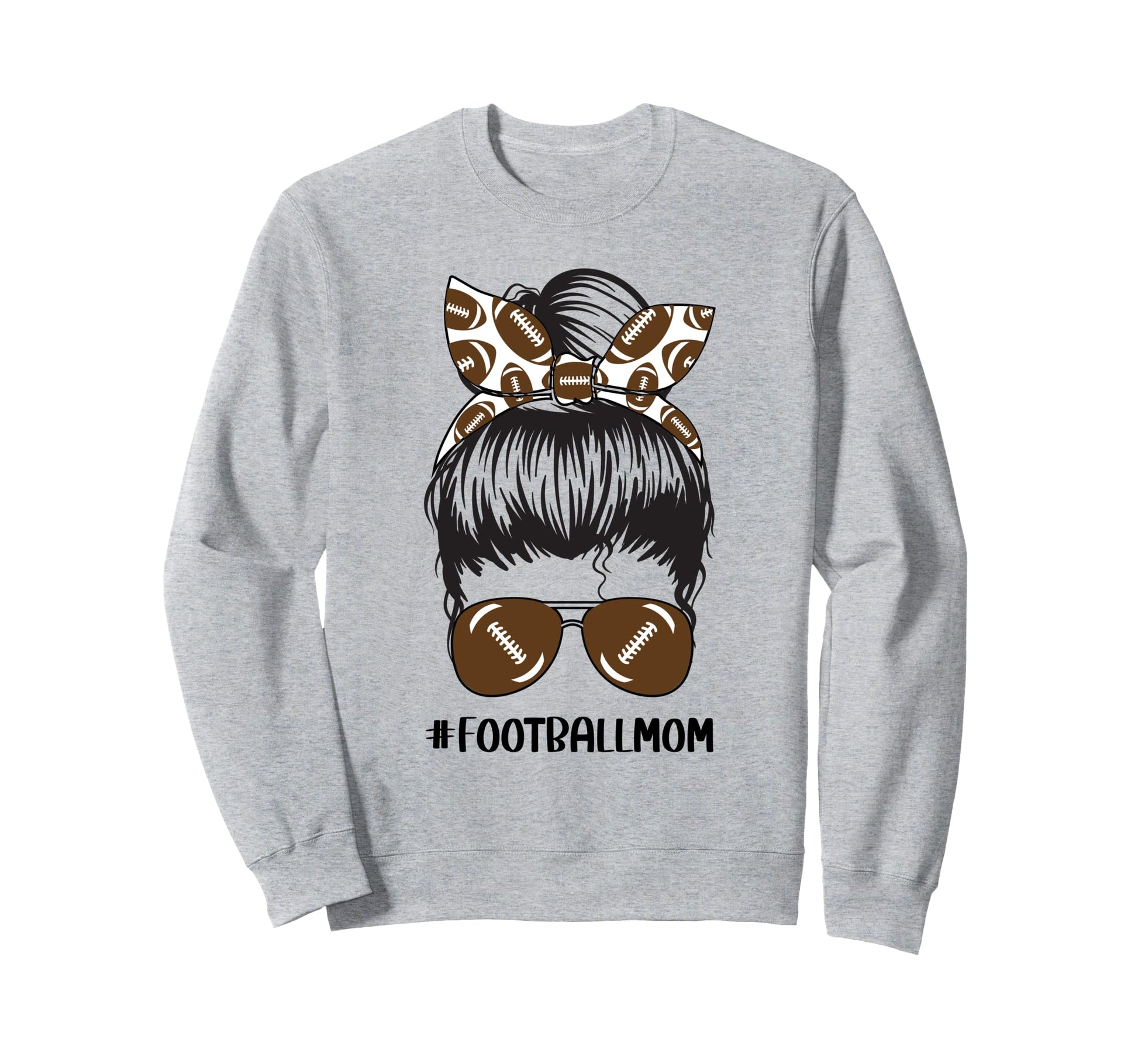 Football Mom Game Day American Sweatshirt - Streetwear Style Men Women - T-Shirt, Sweatshirt, Hoodie