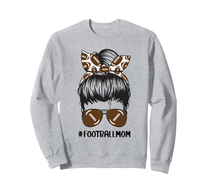 Football Mom Game Day American Sweatshirt - Streetwear Style Men Women - T-Shirt, Sweatshirt, Hoodie