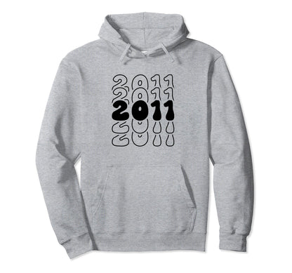 13 Year Old Groovy 13Th Birthday Boho Hoodie - Casual Everyday Wear Unisex - T-Shirt, Sweatshirt, Hoodie