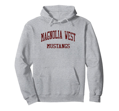 Magnolia West High School Hs Magnolia Tx Hoodie - Aesthetic Graphic Unisex - T-Shirt, Sweatshirt, Hoodie