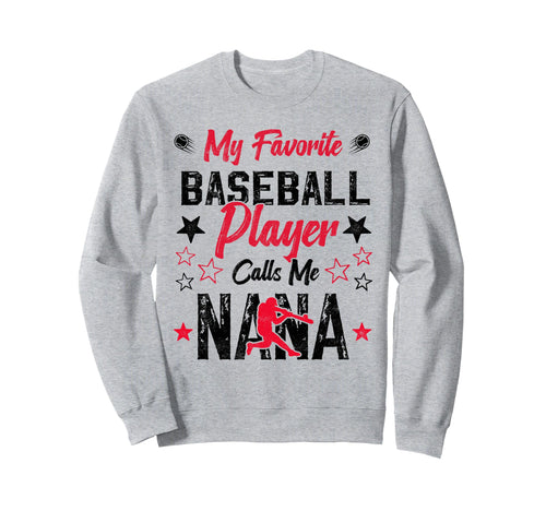 My Favorite Baseball Player Calls Sweatshirt - Custom Art Print for Adults - T-Shirt, Sweatshirt, Hoodie