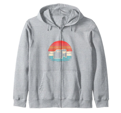 Sunset Video Camera Sweatshirt - Minimalist Print for Adults - T-Shirt, Sweatshirt, Hoodie