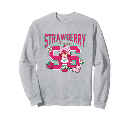 Strawberry Shortcake 96 Varsity Sweatshirt - Trendy Graphic Unisex - T-Shirt, Sweatshirt, Hoodie