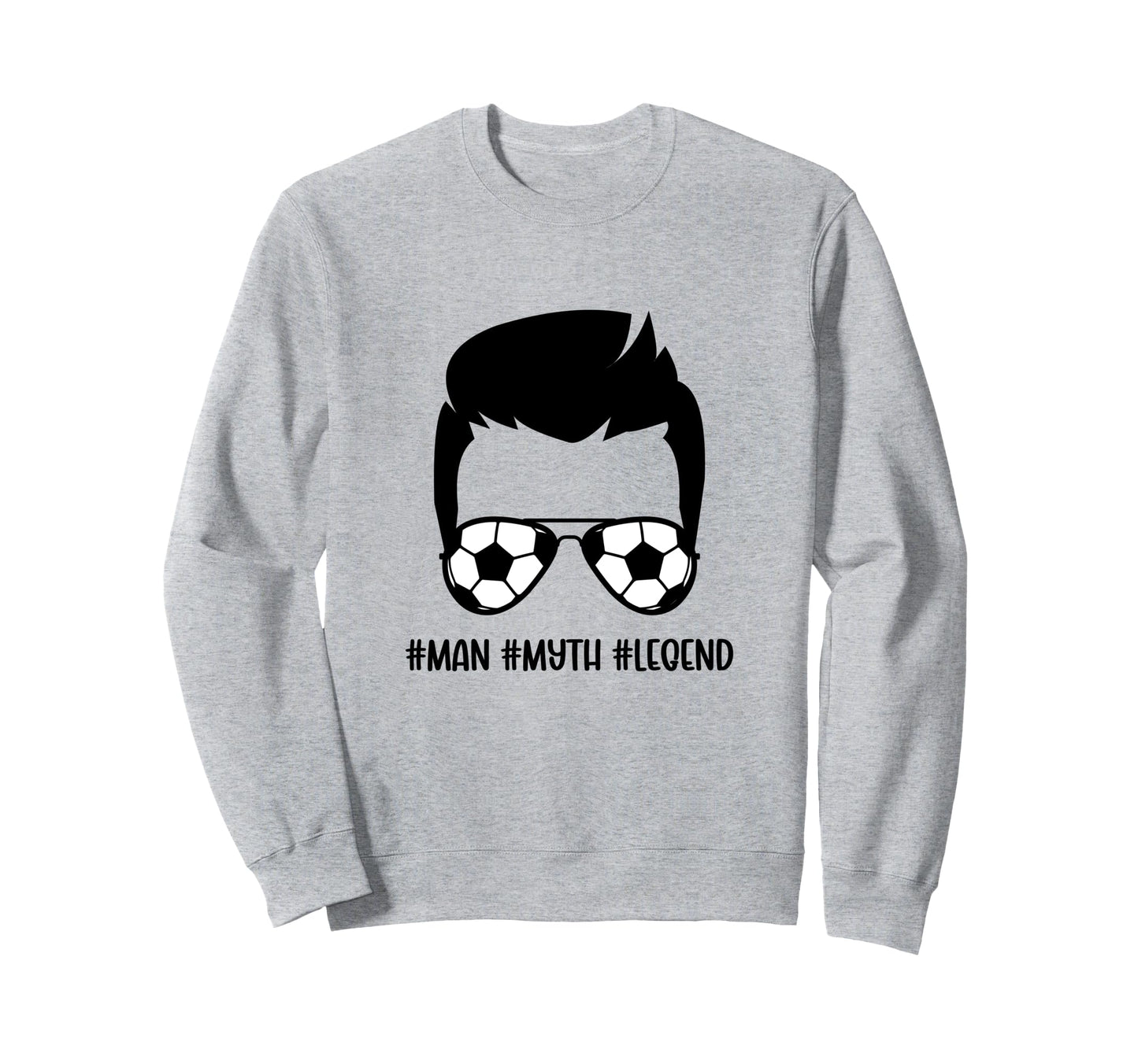 Soccer Dad Football Dad Fathers Day Sweatshirt - Trendy Graphic Unisex - T-Shirt, Sweatshirt, Hoodie
