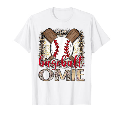 Baseball Omie Leopard Proud Ball Omie T-Shirt - Unique Graphic for Adults - T-Shirt, Sweatshirt, Hoodie