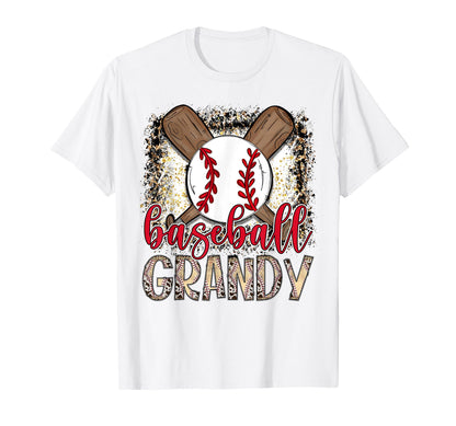 Baseball Grandy Leopard Proud Ball Grandy T-Shirt - Graphic Print Unisex - T-Shirt, Sweatshirt, Hoodie