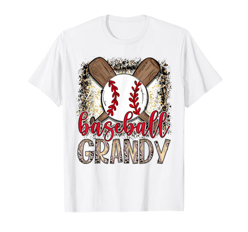 Baseball Grandy Leopard Proud Ball Grandy T-Shirt - Graphic Print Unisex - T-Shirt, Sweatshirt, Hoodie