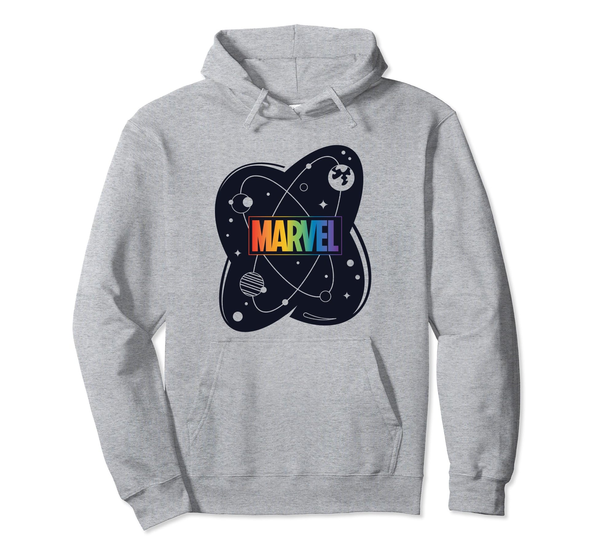 Marvel Comics Rainbow Galaxy Hoodie - Casual Everyday Wear for Adults - T-Shirt, Sweatshirt, Hoodie