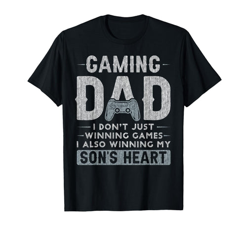 Gaming Dad Father Son Fathers Day Video T-Shirt - Trendy Graphic Unisex - T-Shirt, Sweatshirt, Hoodie