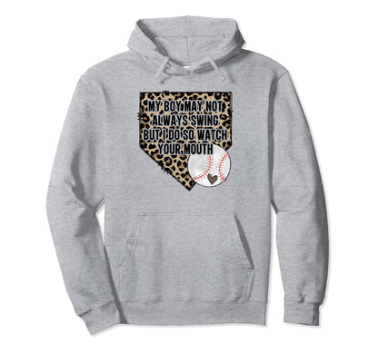 My May Not Always Swing But I Do So Hoodie - Graphic Print for Adults - T-Shirt, Sweatshirt, Hoodie