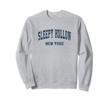 Sleepy Hollow New York Ny Varsity Sweatshirt - Custom Art Print Unisex - T-Shirt, Sweatshirt, Hoodie