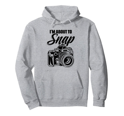 Camera Photographer Hoodie - Trendy Graphic for Adults - T-Shirt, Sweatshirt, Hoodie