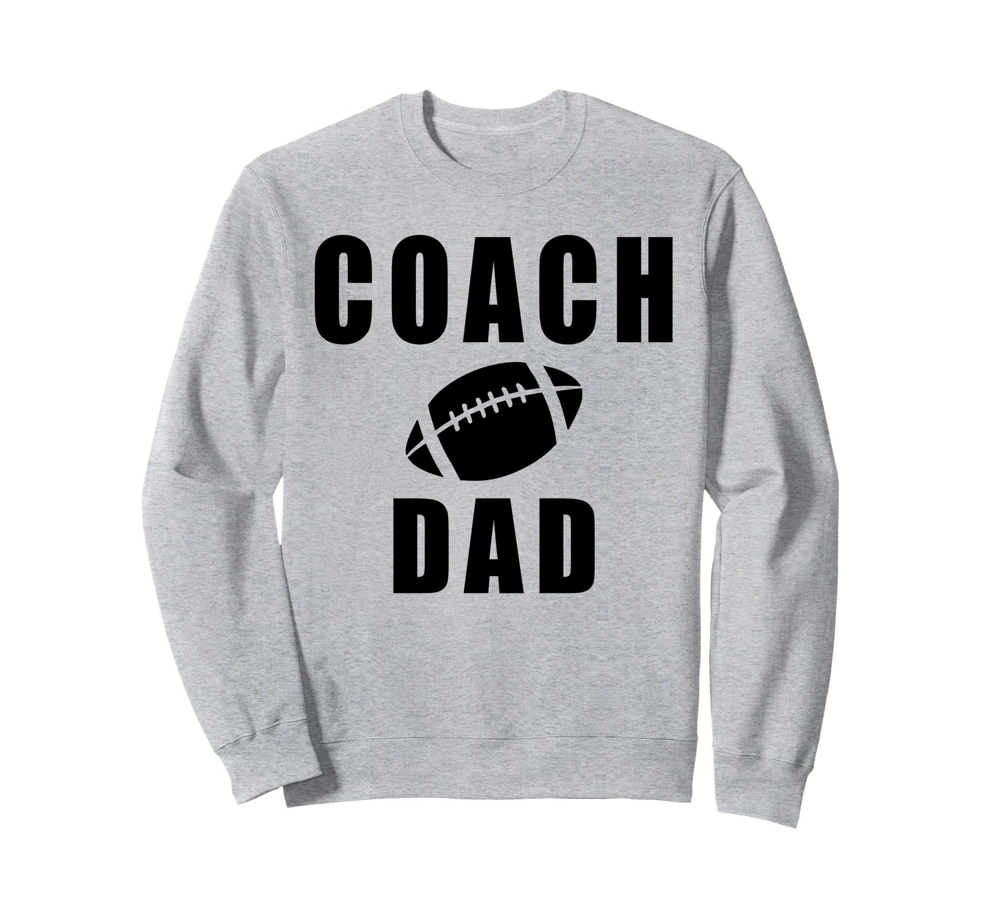 Coach Dad Game Day Football Sweatshirt - Minimalist Print for Adults - T-Shirt, Sweatshirt, Hoodie