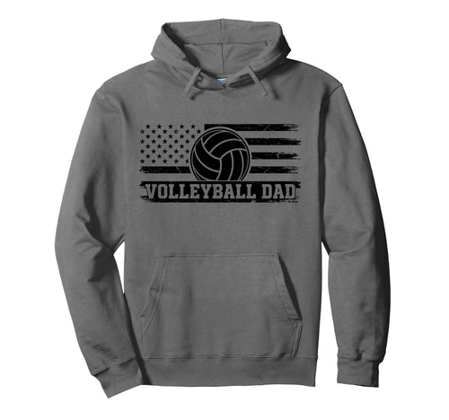 Fathers Day Daddy Papa Volleyball Dad Hoodie - Streetwear Style for Adults - T-Shirt, Sweatshirt, Hoodie
