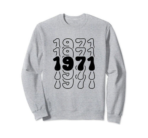 53 Year Old Groovy 53Rd Birthday Boho Sweatshirt - Unique Graphic Unisex - T-Shirt, Sweatshirt, Hoodie
