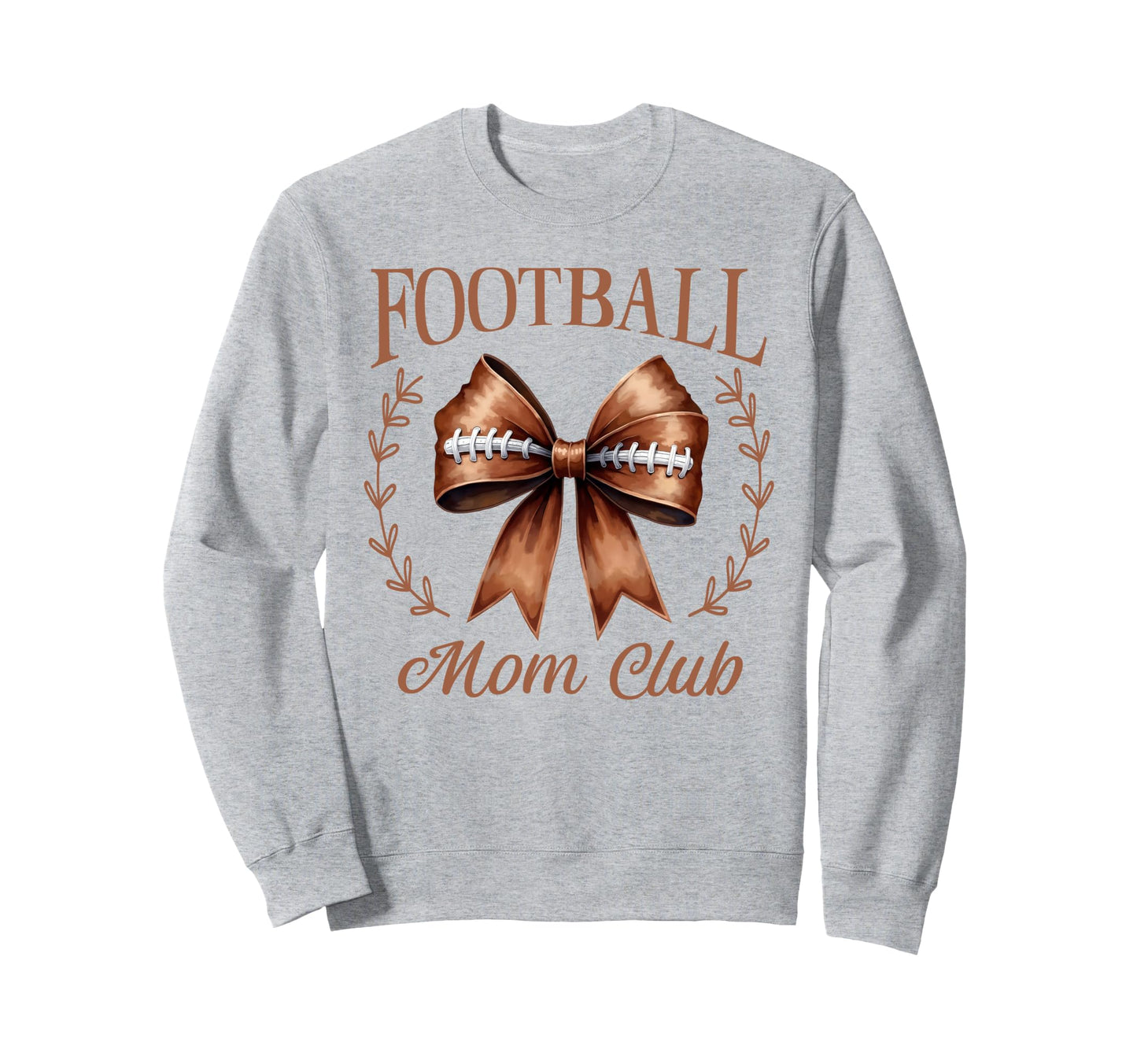 Game Day Croquette Bow Football Mom Sweatshirt - Unique Graphic Men Women - T-Shirt, Sweatshirt, Hoodie