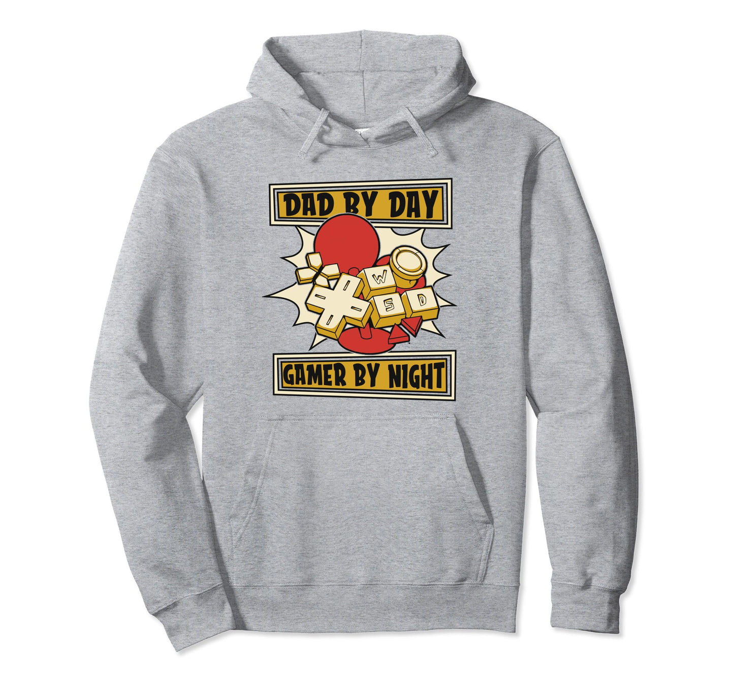 Dad Day Gamer Night Video Game Lover Hoodie - Streetwear Style Men Women - T-Shirt, Sweatshirt, Hoodie