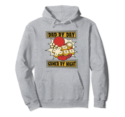 Dad Day Gamer Night Video Game Lover Hoodie - Streetwear Style Men Women - T-Shirt, Sweatshirt, Hoodie