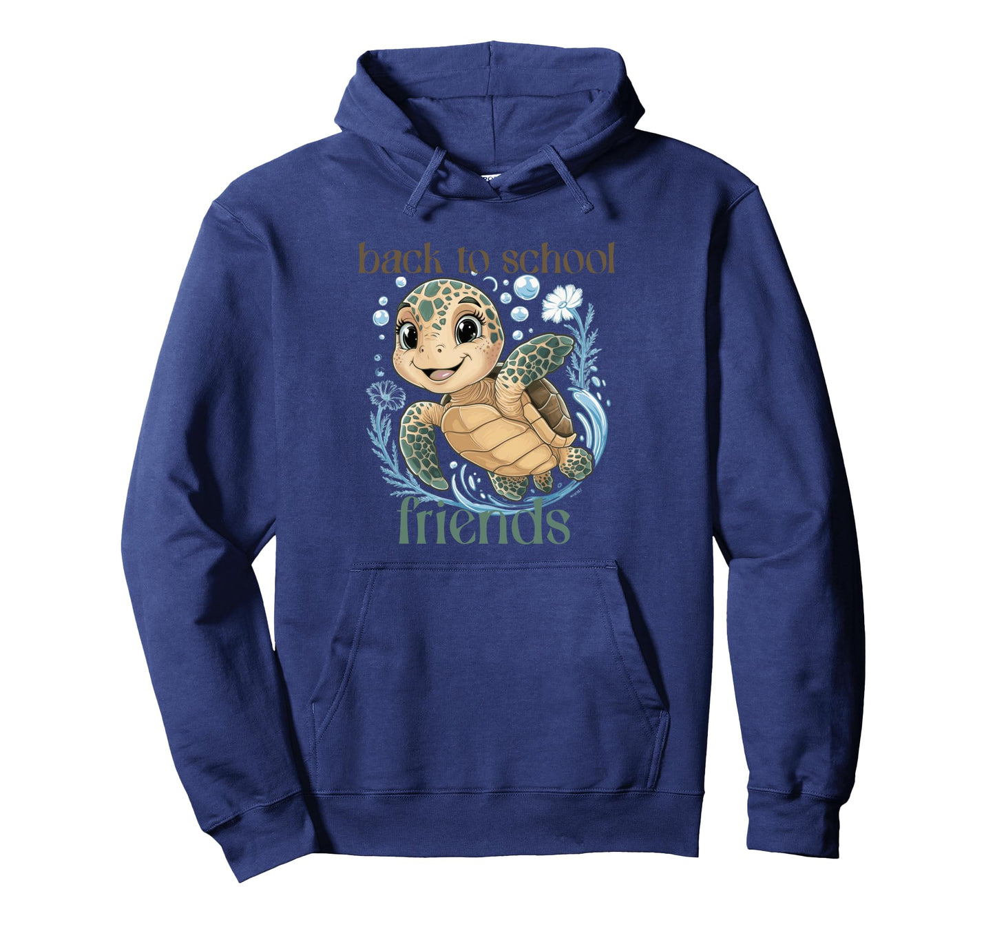 Kawaii Seaturtle Casual Anime Casual Hoodie - Unique Graphic for Adults - T-Shirt, Sweatshirt, Hoodie