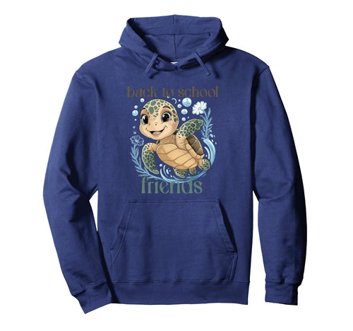 Kawaii Seaturtle Casual Anime Casual Hoodie - Unique Graphic for Adults - T-Shirt, Sweatshirt, Hoodie