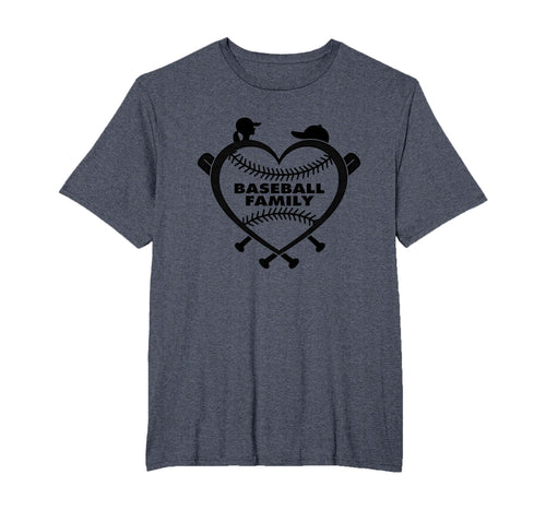 Baseball Family Sister Heart Love T-Shirt - Custom Art Print for Adults - T-Shirt, Sweatshirt, Hoodie