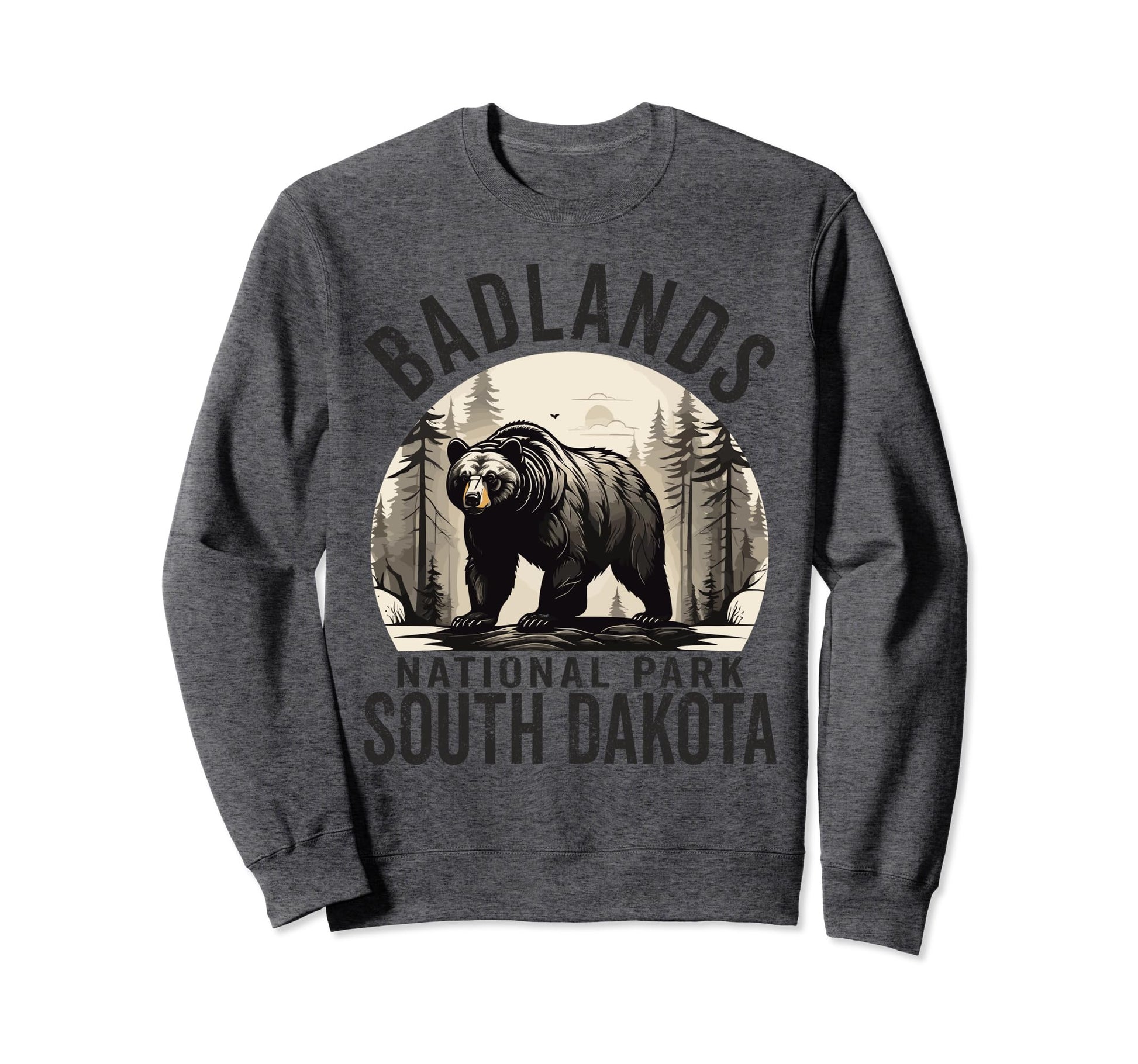 Badlands National Park South Dakota Sweatshirt - Aesthetic Graphic Unisex - T-Shirt, Sweatshirt, Hoodie