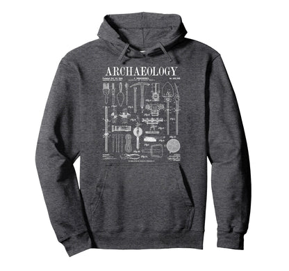 Archaeologist Archaeology Student Hoodie - Aesthetic Graphic Men Women - T-Shirt, Sweatshirt, Hoodie