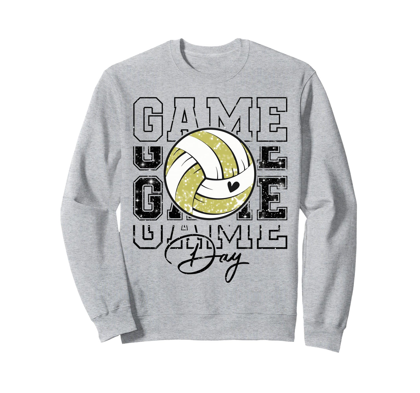 Volleyball Game Day Volleyball Mom Sweatshirt - Novelty Apparel for Adults - T-Shirt, Sweatshirt, Hoodie