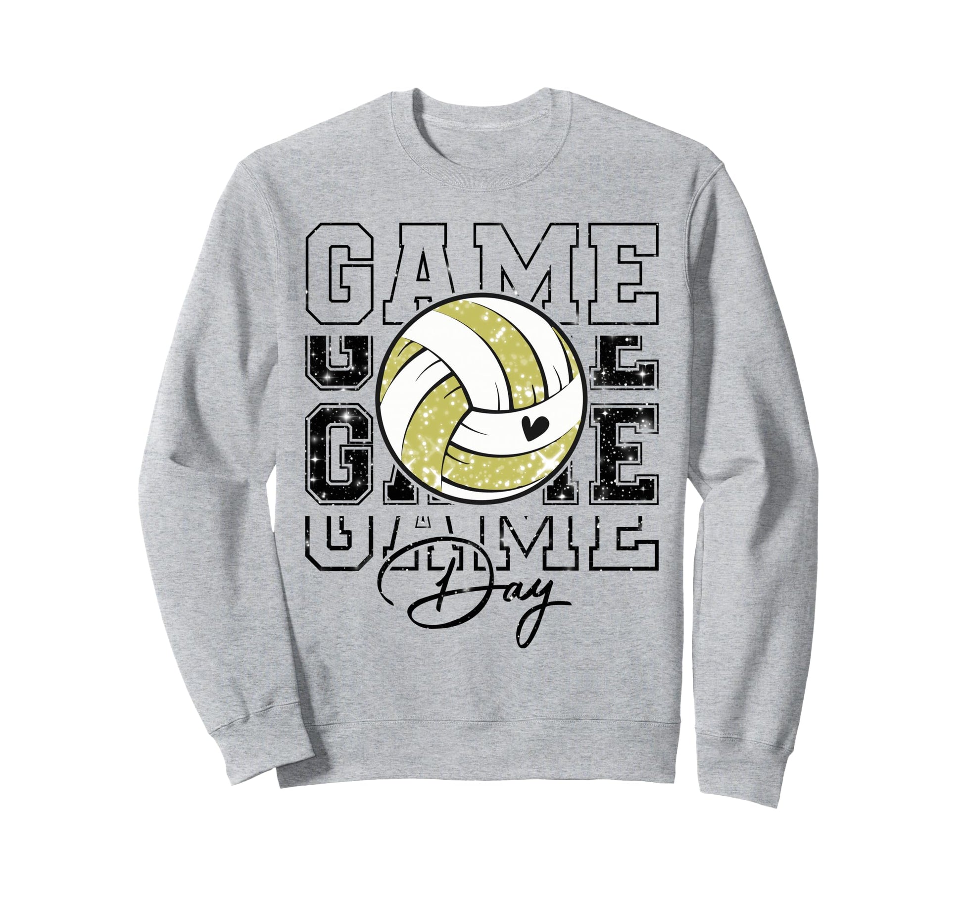 Volleyball Game Day Volleyball Mom Sweatshirt - Novelty Apparel for Adults - T-Shirt, Sweatshirt, Hoodie