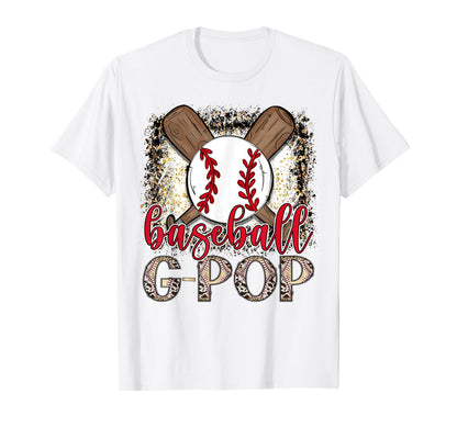 Baseball G Pop Leopard Proud Ball G T-Shirt - Fun Novelty Design Unisex - T-Shirt, Sweatshirt, Hoodie