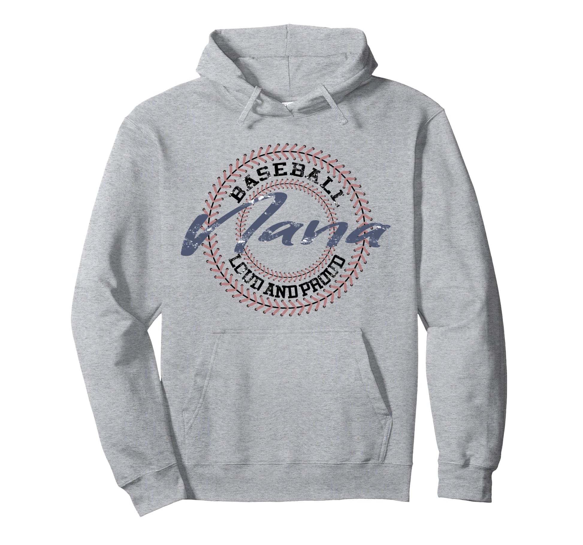Baseball Nana Baseball Grandma Baseball Hoodie - Streetwear Style Unisex - T-Shirt, Sweatshirt, Hoodie