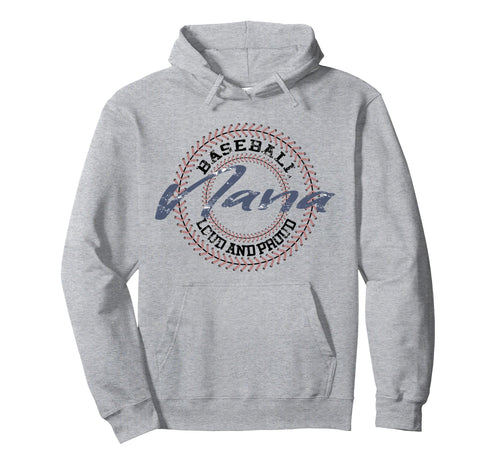 Baseball Nana Baseball Grandma Baseball Hoodie - Streetwear Style Unisex - T-Shirt, Sweatshirt, Hoodie