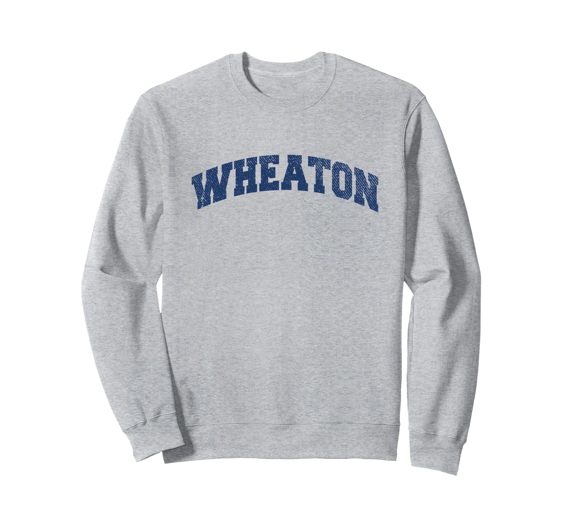 Wheaton Illinois Varsity Grey Sweatshirt - Trendy Graphic for Adults - T-Shirt, Sweatshirt, Hoodie