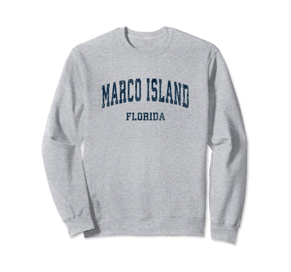 Marco Island Florida Fl Sweatshirt - Casual Everyday Wear Men Women - T-Shirt, Sweatshirt, Hoodie