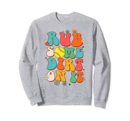 Softball Lover Softball Player Game Sweatshirt - Graphic Print for Adults - T-Shirt, Sweatshirt, Hoodie