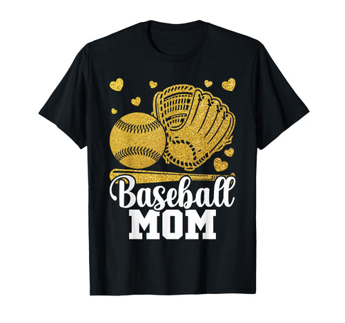 Baseball Mom Game Day Baseball Season T-Shirt - Custom Art Print Unisex - T-Shirt, Sweatshirt, Hoodie