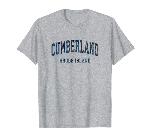 Cumberland Rhode Island Ri Varsity T-Shirt - Fun Novelty Design for Adults - T-Shirt, Sweatshirt, Hoodie